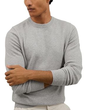 Reiss Cashmere Crewneck Sweater - Gray