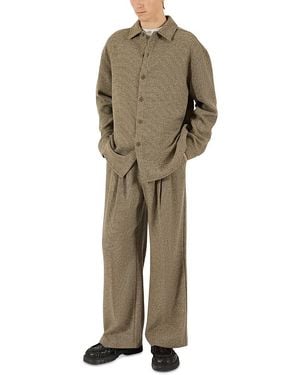 KROST Eco Relaxed Chevron Shirt - Natural