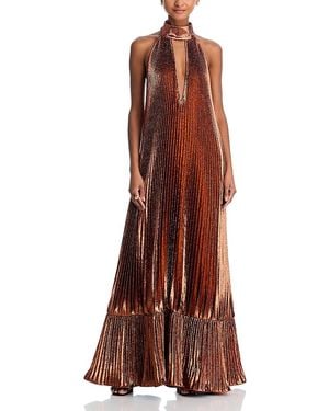 L'idée Libertie Gown - Brown