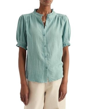 Seasalt Cornwall Shore Path Shirt - Green