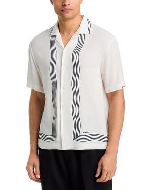 HUGO Exolino Button Down Shirt - White