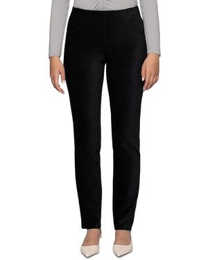 Hue Classic Corduroy Soft Stretch Knit Leggings - Black