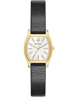 Tory Burch Small Eleanor Curve Watch, 23Mm X 31Mm - Metallic
