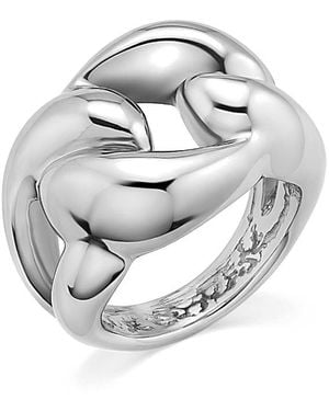 Oradina Sterling Curb Appeal Ring - White