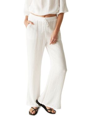 Michael Stars Jovi Gauze Pants - White