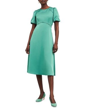 Hobbs Marea Midi Dress - Green