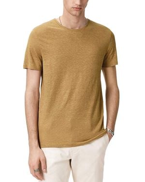 John Varvatos Mott Crewneck Tee - Natural