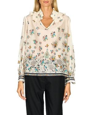 SECRET MISSION Giselle Top - White