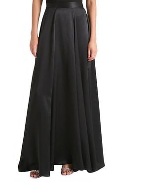 Temperley London Amerie Satin Skirt - Black