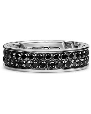 David Yurman Streamline Band Ring - Black