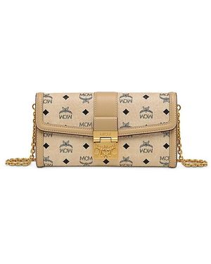 MCM Tracy Visetos Chain Wallet - Metallic