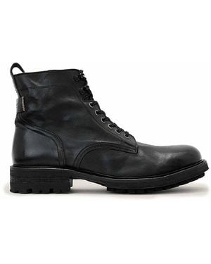 AllSaints Gleeson Leather Ankle Boots - Black