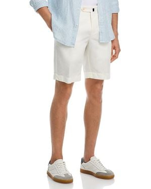 Slowear Incotex Linen & Cotton Garment-Dyed 10 Chinolino Short - Blue