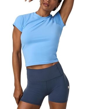 Vuori Short Sleeve Surge Seamless Tee - Blue