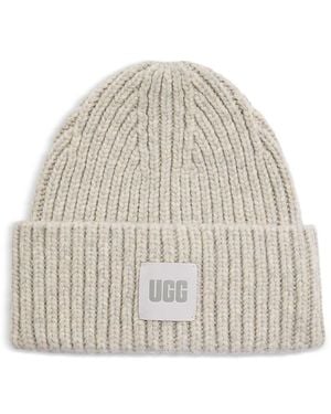 UGG Chunky Rib Beanie - Natural