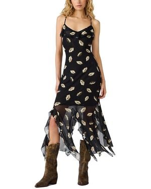 Steve Madden Mariane Printed Dress - Black