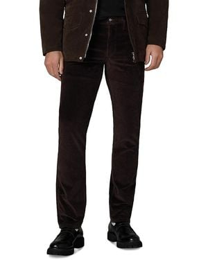 Joe's Jeans The Brixton Slim Straight Fit Corduroy Pants - Black