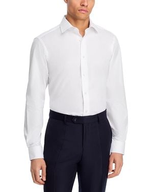 BOSS X David Beckham Refined Dress Shirt - White