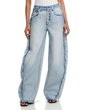 Alexander Wang Blow Up Mid Rise Jeans - Blue