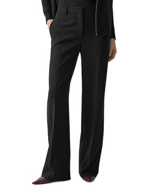 Theory Classic Straight Leg Pants - Black