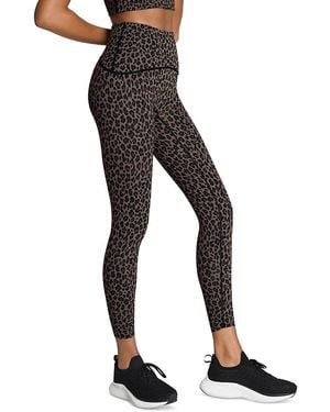 Spanx Booty Boost 7/8 Leopard Leggings - Black