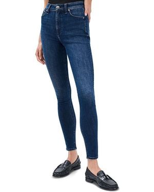 Rag & Bone Flexi Nina High Rise Skinny Jeans - Blue