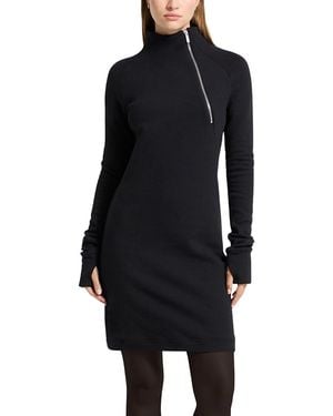 MARCELLA Alani Sweatshirt Dress - Black