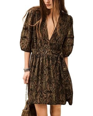 Ba&sh Teodora Dress - Brown