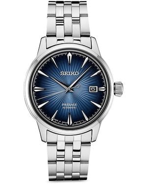 Seiko Seiko Presage Watch, 40.5Mm - Blue