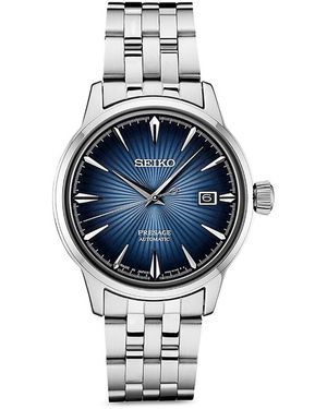 Seiko Seiko Presage Watch, 40.5Mm - Blue