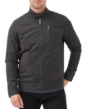 Rodd & Gunn Armitage Cotton Twill Harrington Jacket - Gray