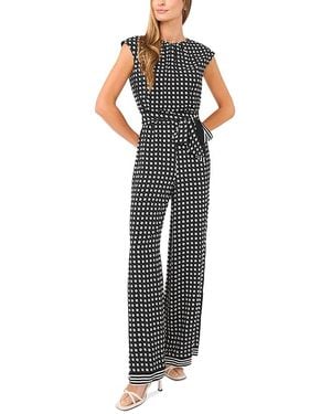 Ted Baker Anya Printed Jumpsuit - Black