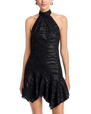 Ramy Brook Nari Halter Minidress - Black