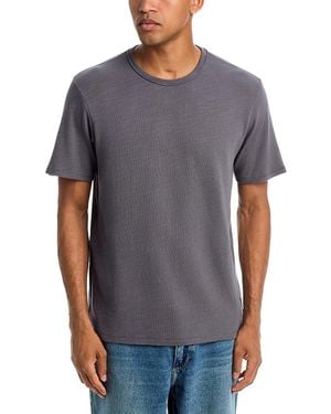Rag & Bone Flame Classic Fit Short Sleeve Tee - Gray