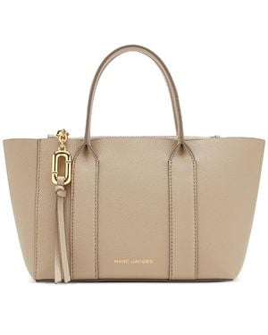 Marc Jacobs Scene Small Patent Leather Work Tote Bag - Natural