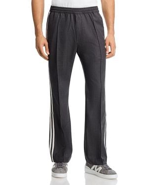 adidas Three Stripe Drawstring Trousers - Black