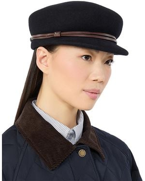 Weekend by Maxmara Wkaopossum Wool Felt Hat - Black