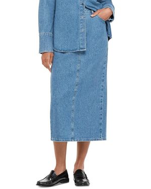 Whistles Midi Skirt - Blue
