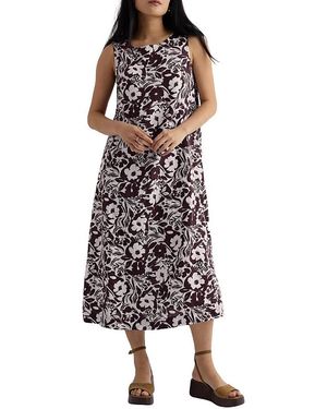 Seasalt Cornwall Sleeveless Linen A-Line Dress - Multicolor