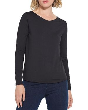 Lyssé Ntial Long Sleeve Tee - Black