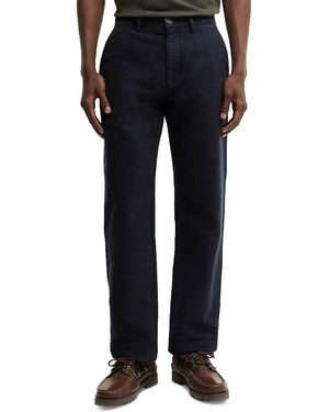 Barbour Moleskin Cotton Tailored Fit Pants - Black