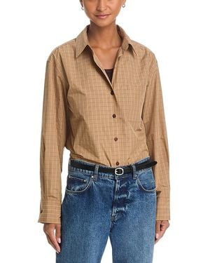 Rag & Bone Connie Plaid Shirt - Blue