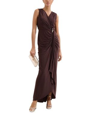 Phase Eight Delaney Jersey Maxi Dress - Brown