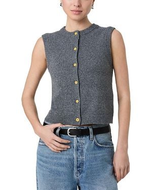 French Connection Aleyna Crewneck Sweater Vest - Blue