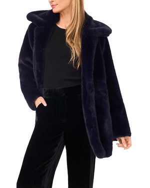 Ted Baker Aryana Faux Fur Coat - Blue