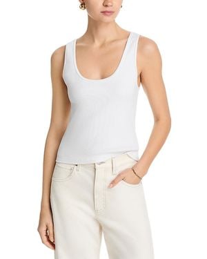 PAIGE Bali Tank Top - White