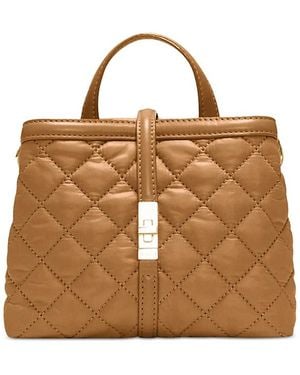 MZ Wallace Mini Astor Top Handle Bag - Brown