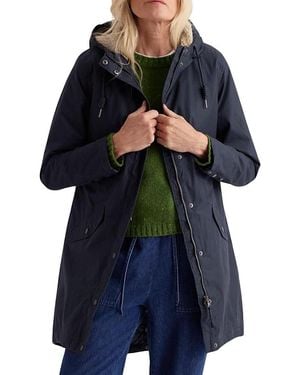 Seasalt Cornwall Plant Hunter Raincoat - Blue