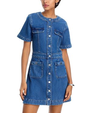 PAIGE Kiya Dress - Blue