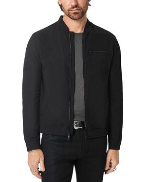 John Varvatos Kendall Baseball Jacket - Black